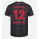 Tanie Strój piłkarski Bayer Leverkusen Edmond Tapsoba #12 Koszulka Podstawowej 2025-26 Krótkie Rękawy